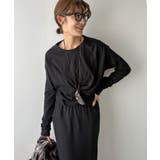 【DouDou】【okochi企画】スラブドレープワンピース | PAL GROUP OUTLET | 詳細画像26