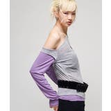 【WHO'S WHO gallery】TEEレイヤードオフショル | PAL GROUP OUTLET | 詳細画像2