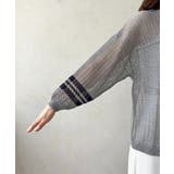 【DouDou】ナンバリングメッシュニット | PAL GROUP OUTLET | 詳細画像15 