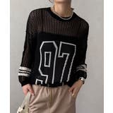 【DouDou】ナンバリングメッシュニット | PAL GROUP OUTLET | 詳細画像25 