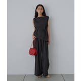 CGRY | 【SHENERY】グレンチェックワイドパンツ | PAL GROUP OUTLET