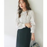 【La boutique BonBon】ストライプフロントフリルBL | PAL GROUP OUTLET | 詳細画像2