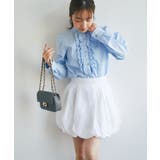 【La boutique BonBon】ストライプフロントフリルBL | PAL GROUP OUTLET | 詳細画像10