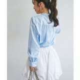 【La boutique BonBon】ストライプフロントフリルBL | PAL GROUP OUTLET | 詳細画像12
