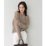 【RIVE DROITE】モヘヤブレンドルーズネックKN | PAL GROUP OUTLET | 詳細画像6