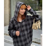 BLK1 | 【Ciaopanic】【戦略】26AWチェックシャツフーディー | PAL GROUP OUTLET