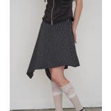【WHO'S WHO gallery】ストライプアシメミディSK | PAL GROUP OUTLET | 詳細画像5 