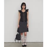 【WHO'S WHO gallery】ストライプアシメミディSK | PAL GROUP OUTLET | 詳細画像7 