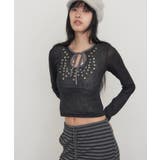【WHO'S WHO gallery】シェルボタンシアートップス | PAL GROUP OUTLET | 詳細画像1 