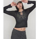 【WHO'S WHO gallery】シェルボタンシアートップス | PAL GROUP OUTLET | 詳細画像2 