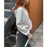 【Ciaopanic】パッチワークフラワージップパーカー | PAL GROUP OUTLET | 詳細画像3