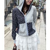 【Ciaopanic】パッチワークフラワージップパーカー | PAL GROUP OUTLET | 詳細画像8