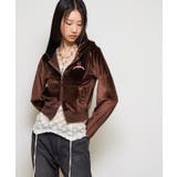 【WHO'S WHO gallery】ベロアインクドチビパーカー | PAL GROUP OUTLET | 詳細画像2