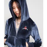 BLU | 【WHO'S WHO gallery】ベロアインクドチビパーカー | PAL GROUP OUTLET