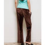 【WHO'S WHO gallery】ベロアインクドパンツ | PAL GROUP OUTLET | 詳細画像5 