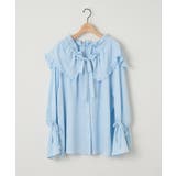【Discoat】【umm】フリルビックカラーボウタイブラウス | PAL GROUP OUTLET | 詳細画像10