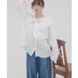 【Discoat】【umm】フリルビックカラーボウタイブラウス | PAL GROUP OUTLET | 詳細画像21