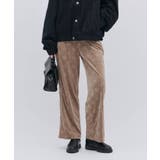 BEIGE | 【CIAOPANIC TYPY】FILAドットベロアパンツ | PAL GROUP OUTLET