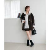 【Discoat】フリルフードギャザー切り替えシャツ | PAL GROUP OUTLET | 詳細画像10