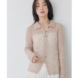 BE | 【RIVE DROITE】メッシュパターンポロニット | PAL GROUP OUTLET