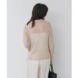【RIVE DROITE】メッシュパターンポロニット | PAL GROUP OUTLET | 詳細画像6 