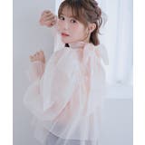 PNK | 【Chico】バックリボンオーガンジーパフBL | PAL GROUP OUTLET