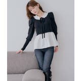 【Chico】フリルカラーレイヤードパフKT | PAL GROUP OUTLET | 詳細画像10 