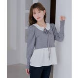 【Chico】フリルカラーレイヤードパフKT | PAL GROUP OUTLET | 詳細画像12 