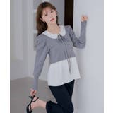 【Chico】フリルカラーレイヤードパフKT | PAL GROUP OUTLET | 詳細画像15 
