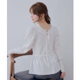 【Chico】フリルカラーレイヤードパフKT | PAL GROUP OUTLET | 詳細画像30 