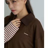 【RAY CASSIN】ルーズレイヤードポロT | PAL GROUP OUTLET | 詳細画像20
