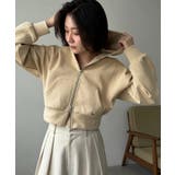 BEIGE | 【CAPRICIEUX LE'MAGE】Wジップフーディー | PAL GROUP OUTLET