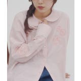 【Discoat】【umm】バラモチーフストライプシャツ | PAL GROUP OUTLET | 詳細画像33