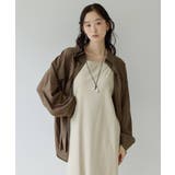 【Discoat】【Noka】後ろタックサファリシャツ | PAL GROUP OUTLET | 詳細画像1