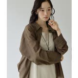 【Discoat】【Noka】後ろタックサファリシャツ | PAL GROUP OUTLET | 詳細画像2