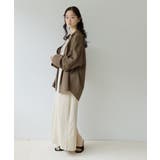 【Discoat】【Noka】後ろタックサファリシャツ | PAL GROUP OUTLET | 詳細画像7