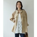 【Discoat】【Noka】後ろタックサファリシャツ | PAL GROUP OUTLET | 詳細画像48