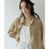 【Discoat】【Noka】後ろタックサファリシャツ | PAL GROUP OUTLET | 詳細画像49