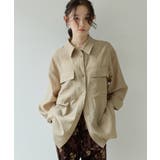 【Discoat】【Noka】後ろタックサファリシャツ | PAL GROUP OUTLET | 詳細画像37