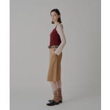 【Kastane】VEGAN LEATHER MIDI SKIRT | PAL GROUP OUTLET | 詳細画像15