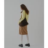 【Kastane】VEGAN LEATHER MIDI SKIRT | PAL GROUP OUTLET | 詳細画像8