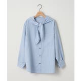 【Discoat】【umm】スカーフ風フードシャツ | PAL GROUP OUTLET | 詳細画像9