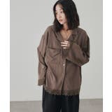 【Discoat】レース使い開襟長袖シャツ | PAL GROUP OUTLET | 詳細画像31