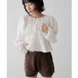 【Kastane】デニムレースパフブラウス | PAL GROUP OUTLET | 詳細画像6 