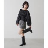 【Kastane】デニムレースパフブラウス | PAL GROUP OUTLET | 詳細画像25 