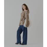 【Kastane】STRIPE DENIM SLACKER PANTS | PAL GROUP OUTLET | 詳細画像5 