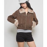 BRN | 【WHO'S WHO gallery】ビジュファーデニムジャケット | PAL GROUP OUTLET
