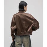 【Lui's】サテンボンディングダブルZIP MA-1 | PAL GROUP OUTLET | 詳細画像5