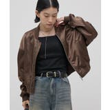 【Lui's】サテンボンディングダブルZIP MA-1 | PAL GROUP OUTLET | 詳細画像6
