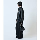 【Lui's】ステッチ使いエコレザーブルゾン | PAL GROUP OUTLET | 詳細画像7